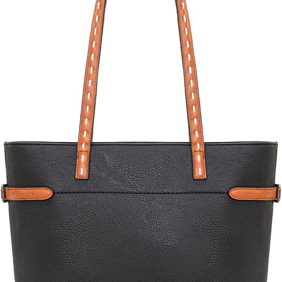 Slouchy Hobo Tote Bag Minimalist Shoulder Purse Large Capacity Women - Picture 1 of 6